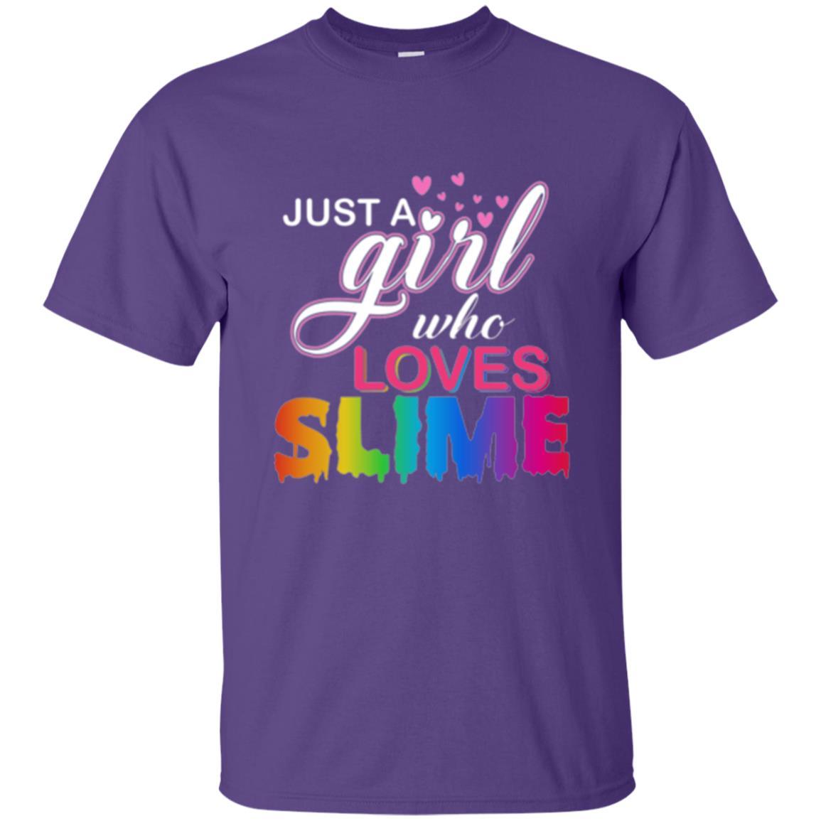 Slime T-shirt Just A Girl Who Loves Slime