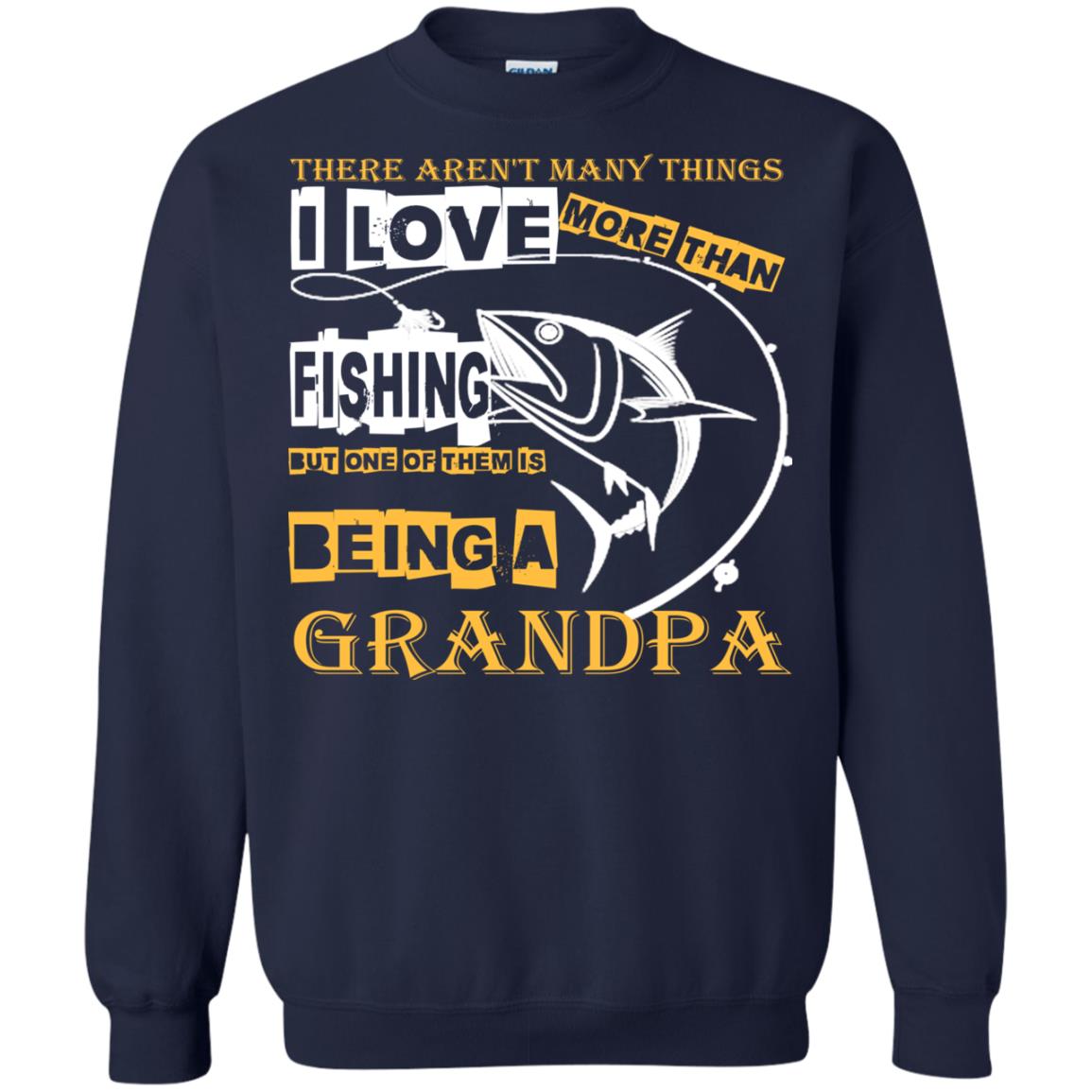 But One Of Them Is Being A Grandpa Papa T-shirt Navy
