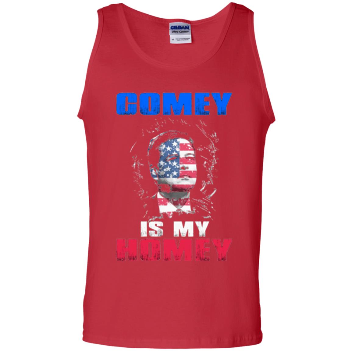 Fbi Director T-shirt Comey Is My Homey T-shirt Red