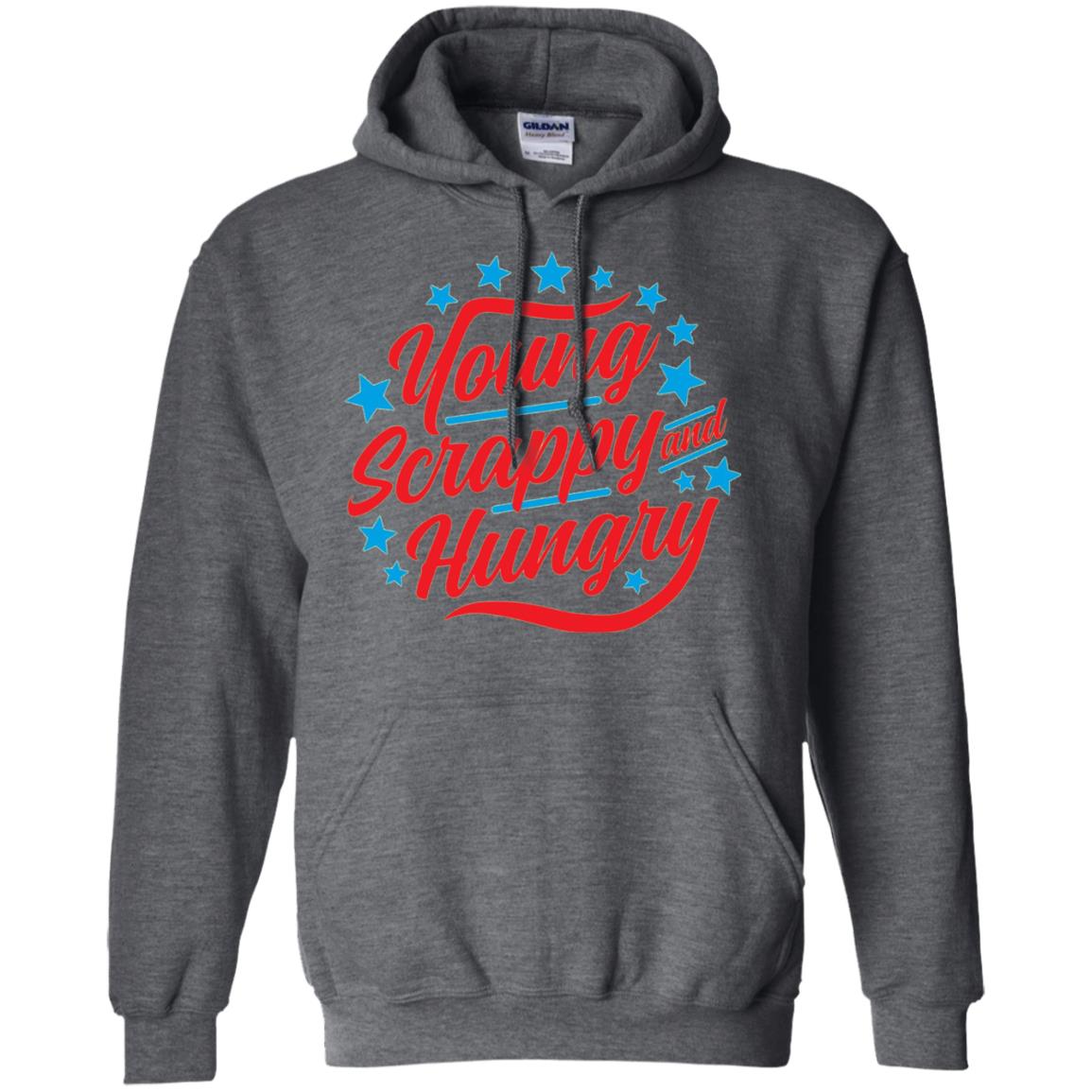 Hamilton T-shirt Young Scrappy And Hungry Dark Heather