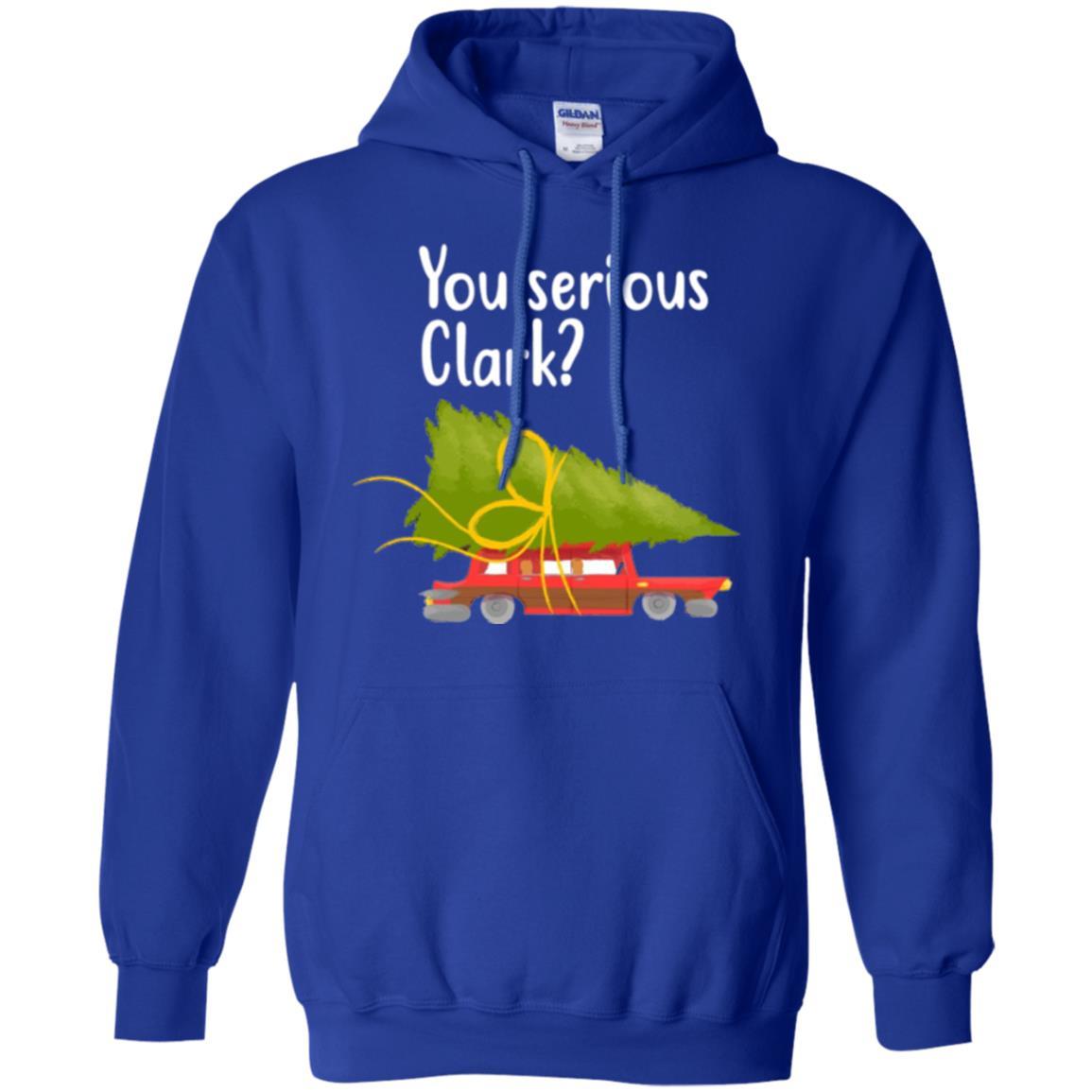 Christmas T-shirt You Serious Clark Griswold Royal