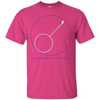 Gamer T-shirt Living On The Edge Run From The Storm Heliconia