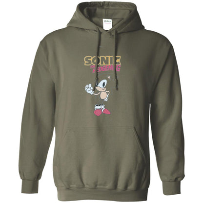 Movie T-shirt Sonic The Hedgehog Military Green