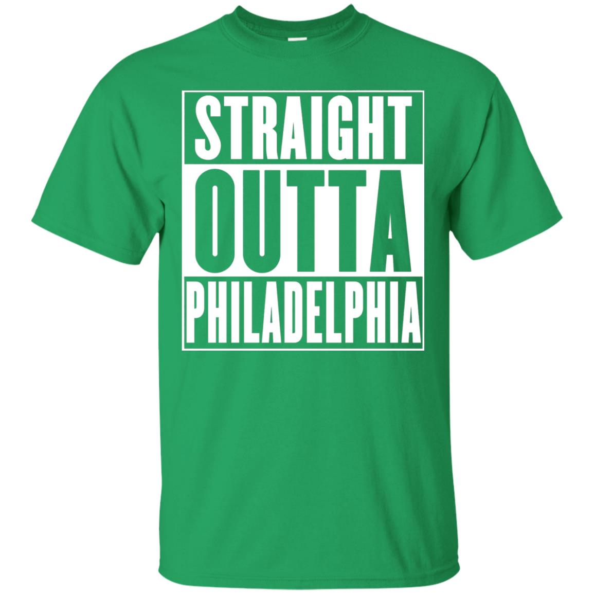 Straight Outta Philadelphia T-shirt Irish Green