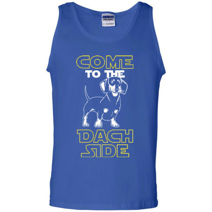Come To The Dach Side Dachshund Dog Lover Shirt Royal