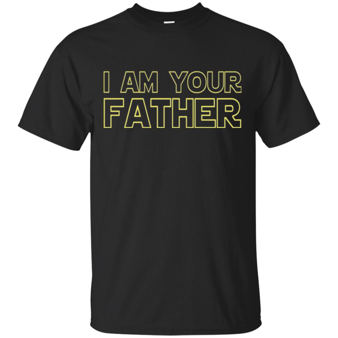 Daddy T-shirt I Am Your Father Black