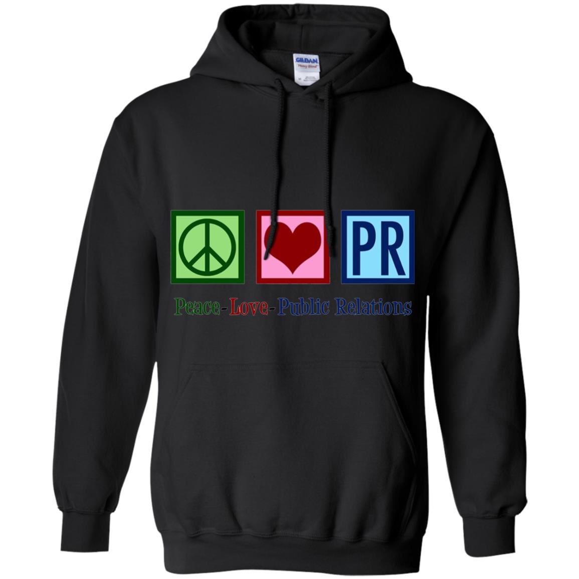 Cool Pr Public Relations T-shirt Black