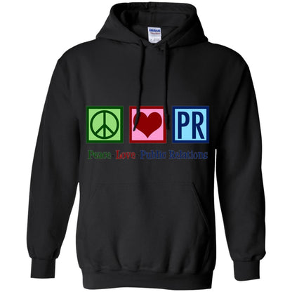Cool Pr Public Relations T-shirt Black
