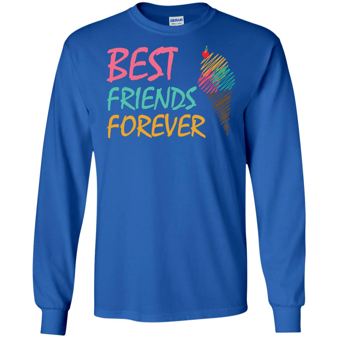 Best Friends Forever Ice Cream Lover T-shirt Royal