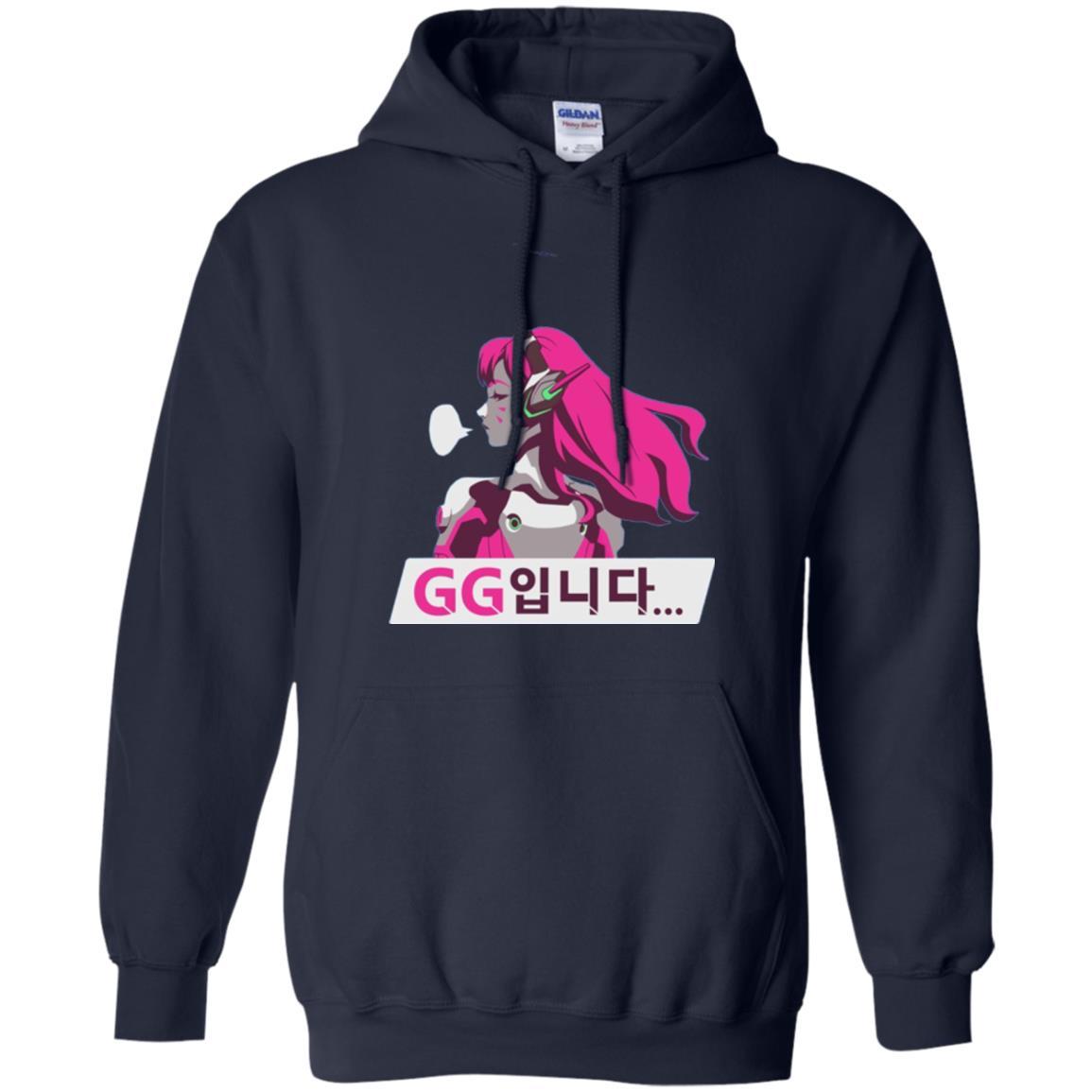 Overwatch D. Va Gg Spray T-shirt Navy