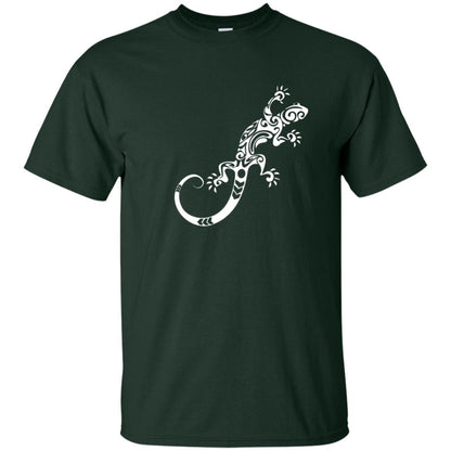 Tribal Lizard Animal Art Design Tattoo Gecko Shirt Forest