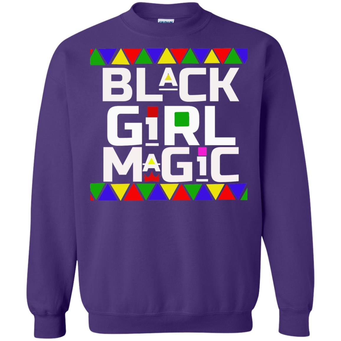 Black Girl Magic Black History African Pride T-shirt Purple