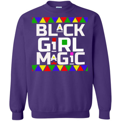 Black Girl Magic Black History African Pride T-shirt Purple