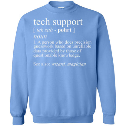 Tech Support T-shirt Carolina Blue