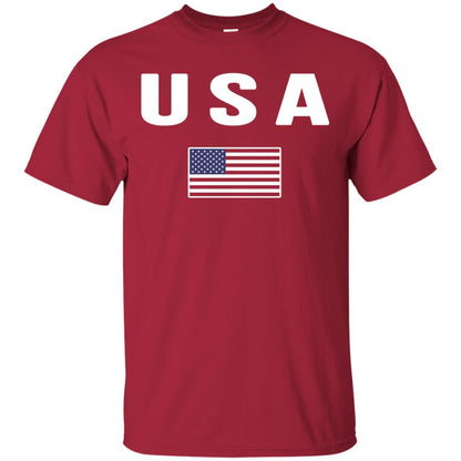Usa T-shirt America United States Cardinal