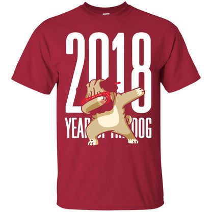 Dog Lover T-shirt 2018 Year Of The Dog Cardinal