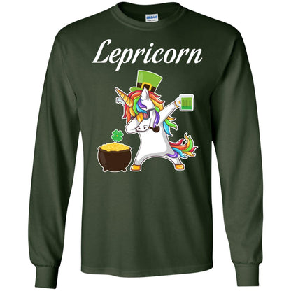 Lepricorn Saint Patrick's Day T-shirt Forest Green
