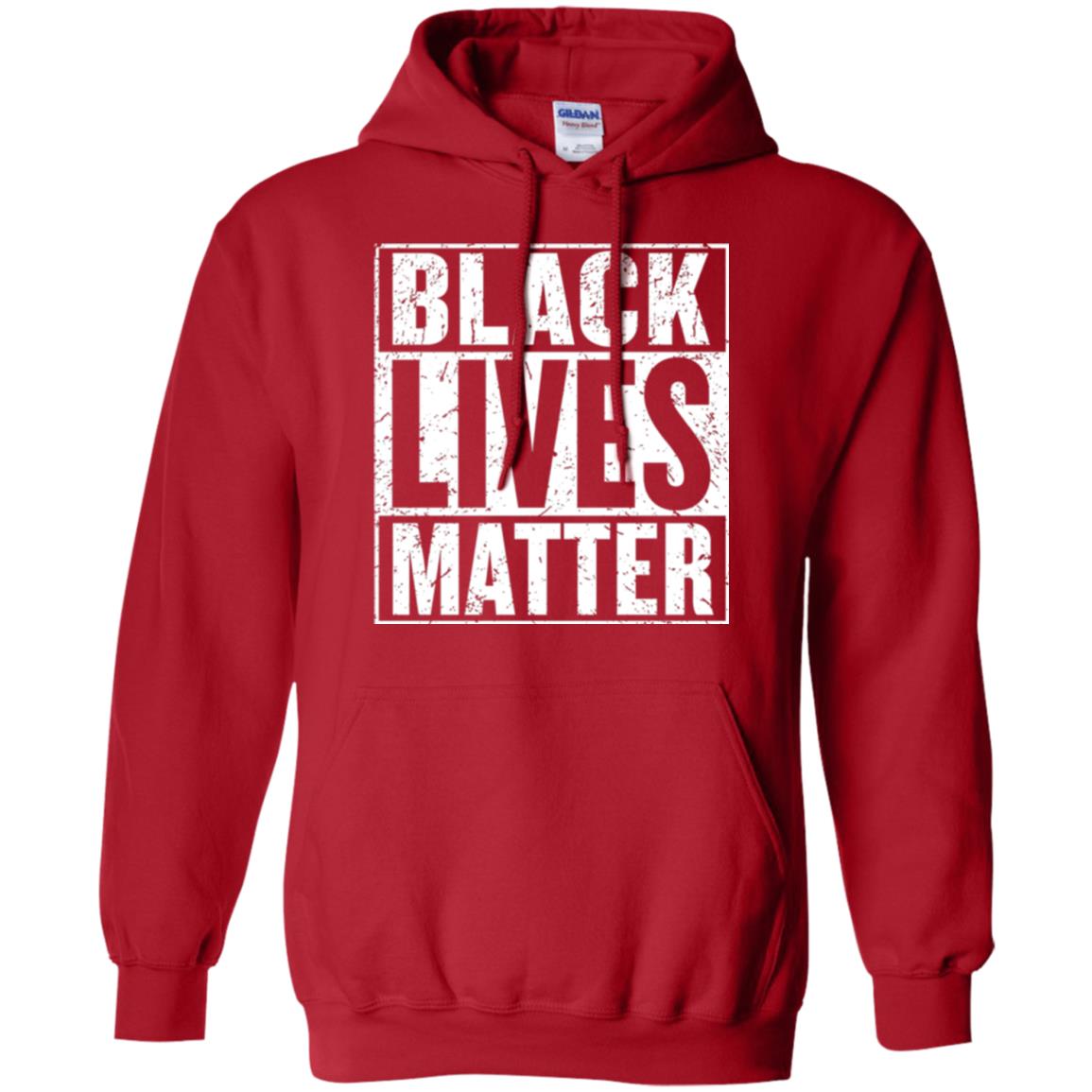 Black Pride African American Gift T-shirt Black Lives Matter Red