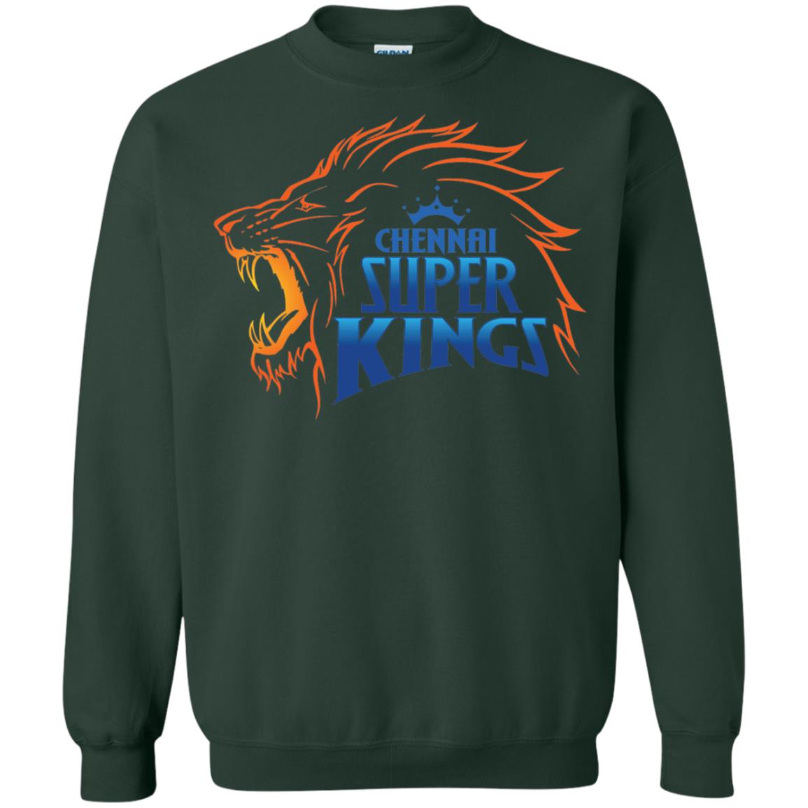 Chennai Super Kings Cricket Fans 2018 T-shirt Forest Green