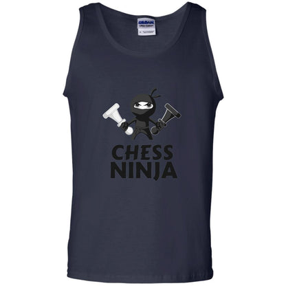Funny Chess Ninja T-shirt Navy