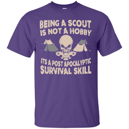 Being A Scout Is Not A Hobby T-shirt Purple