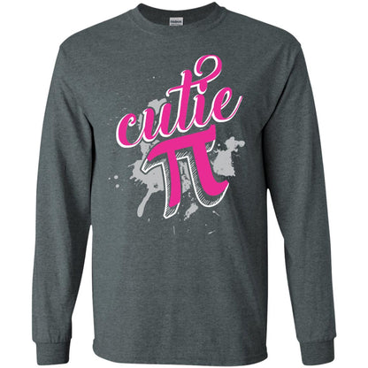 Cutie Pi Funny Math 3.14 Happy Pi Day T-shirt Dark Heather