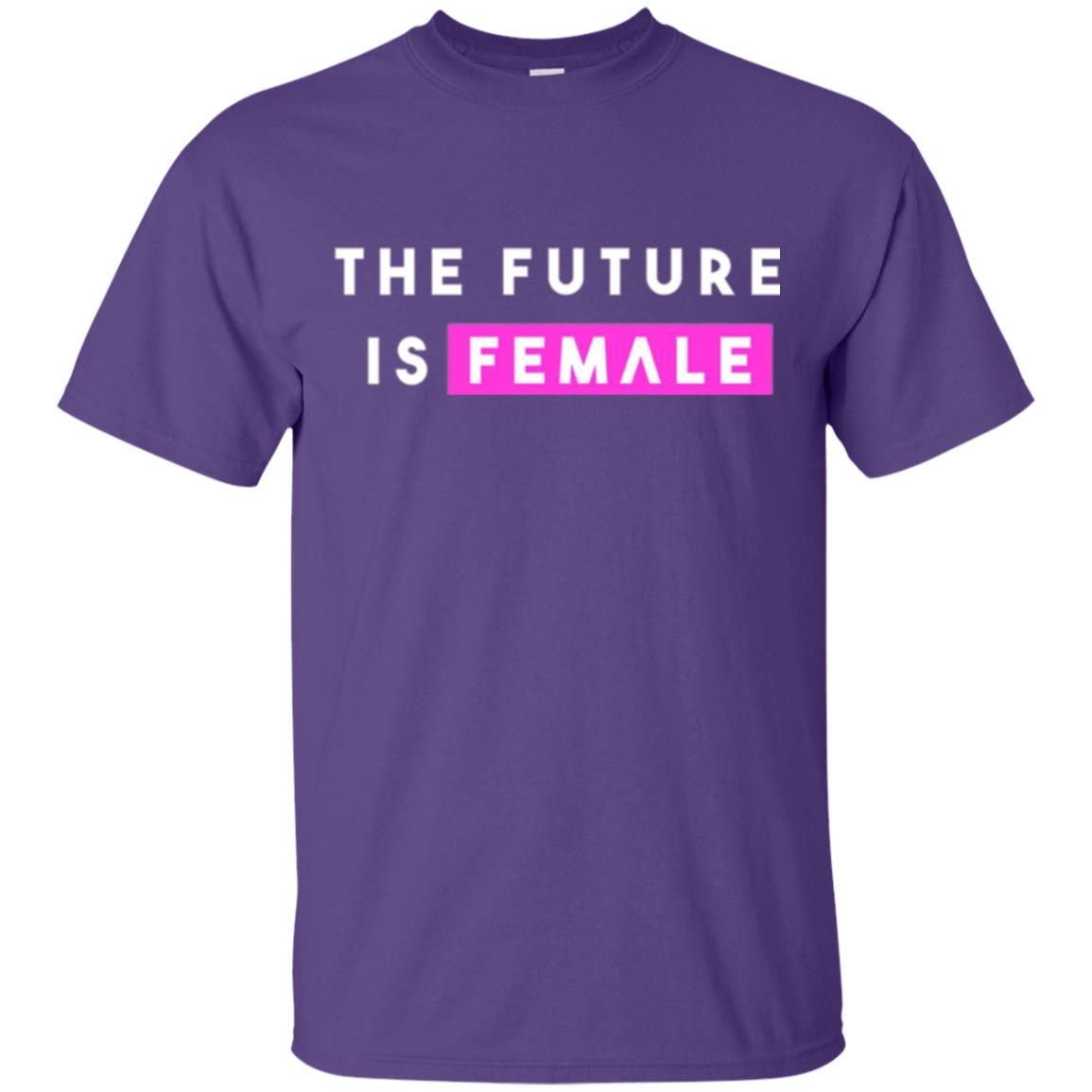 Iconic Statement T-shirt The Future Is Female T-shirt Purple