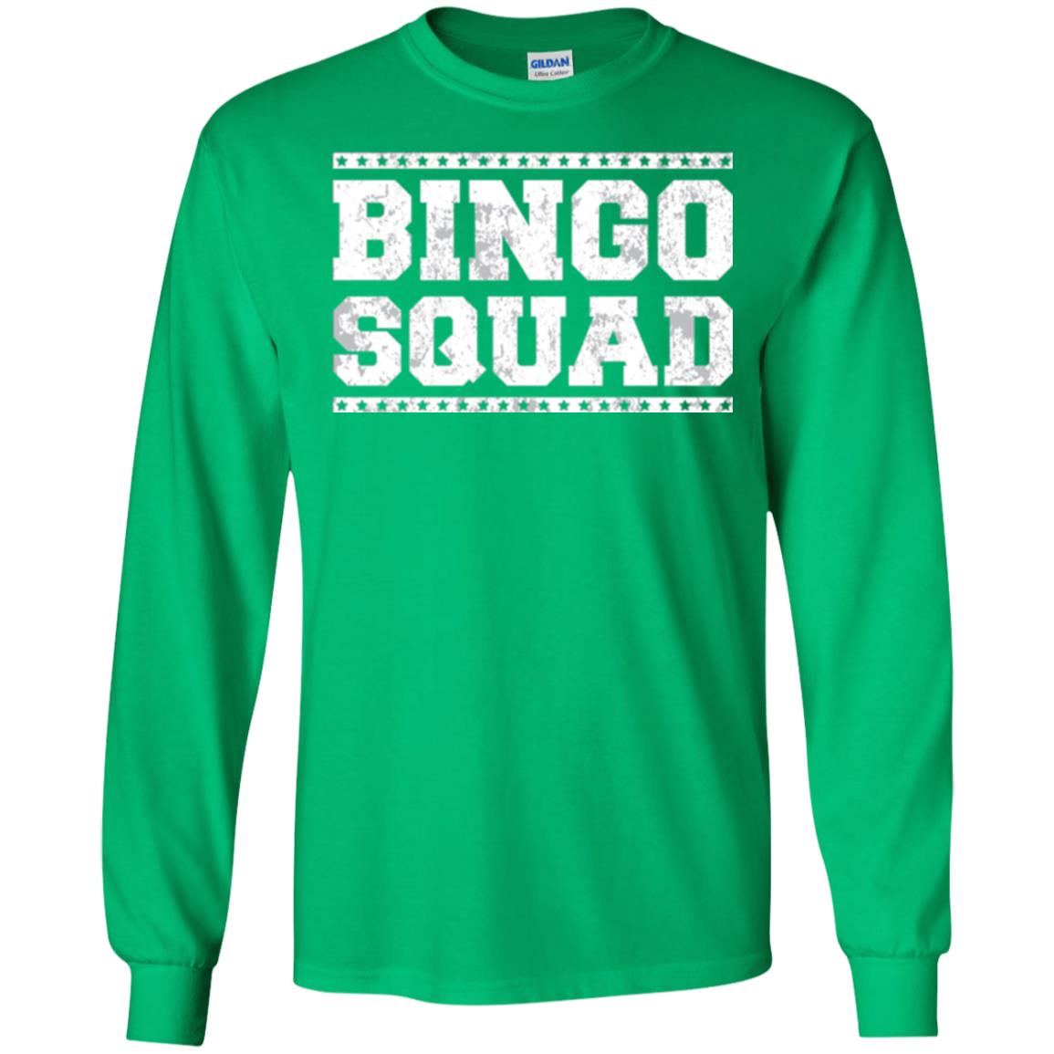 Bingo Squad Distressed Style Lucky Player T-shirt Irish Green