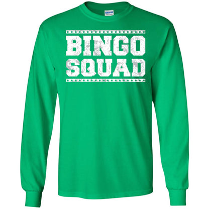 Bingo Squad Distressed Style Lucky Player T-shirt Irish Green