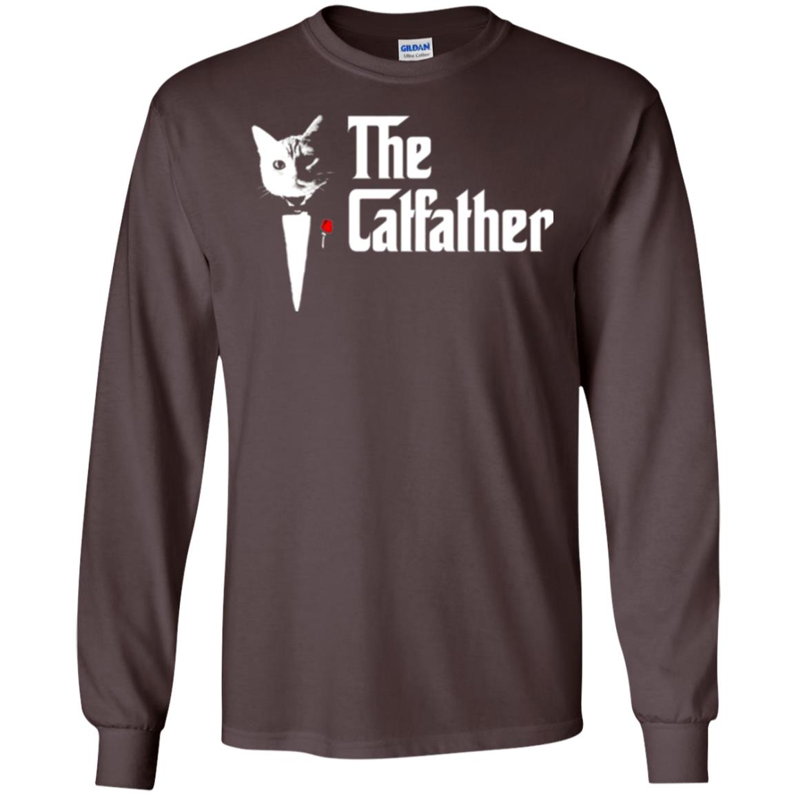 Daddy T-shirt The Catfather Dark Chocolate