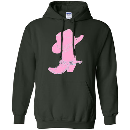 Cowgirl Boots Western Wear T-shirt Forest Green