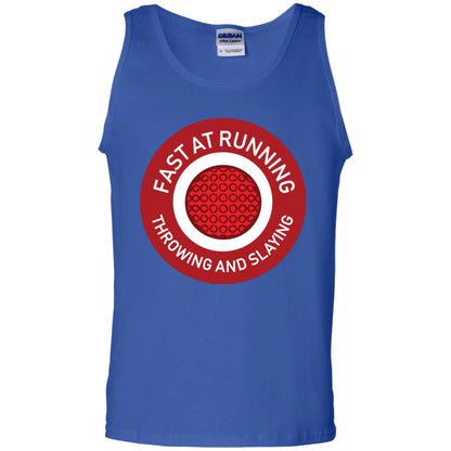 Fast At Running Throwing And Slaying Dodgeball Shirts Royal