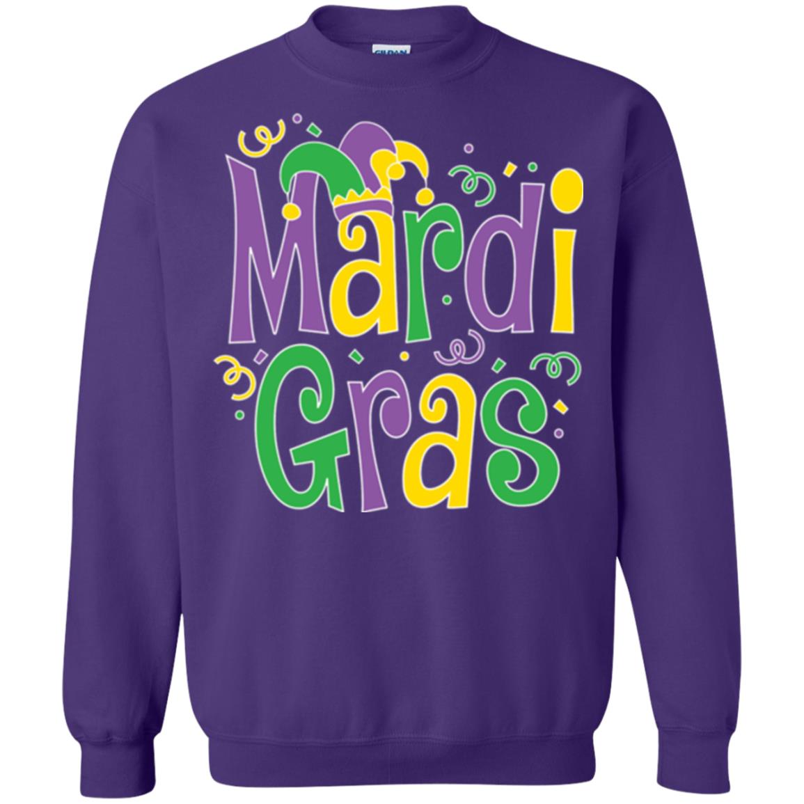 Mardi Gras T-shirt Mardi Gras Party T-shirt Purple