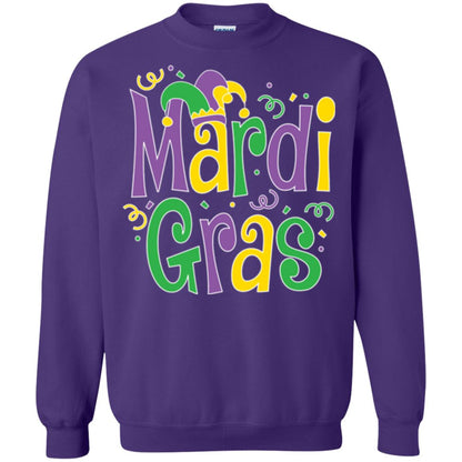 Mardi Gras T-shirt Mardi Gras Party T-shirt Purple
