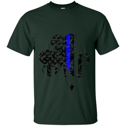 Shamrock Irish Flag St Patrick_s Day T-shirt Forest