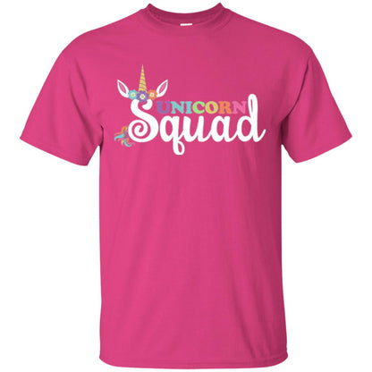 Unicorn Squad Unicorn Lover T-shirt Heliconia