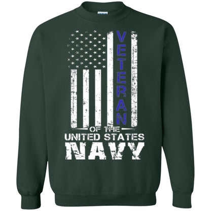 Us Navy Veteran T-shirt Forest Green
