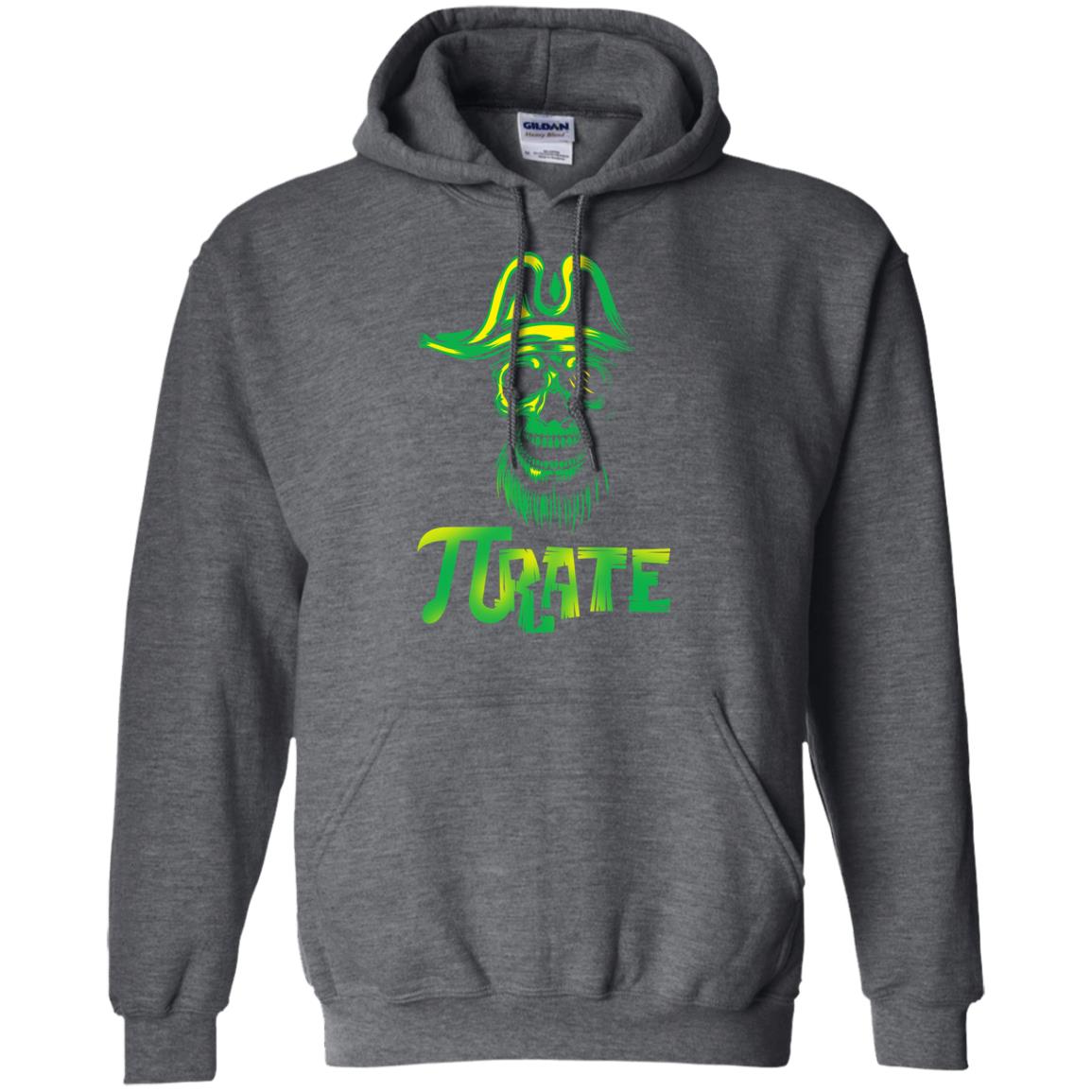 Pi Day T-shirt Funny Pirate Dark Heather