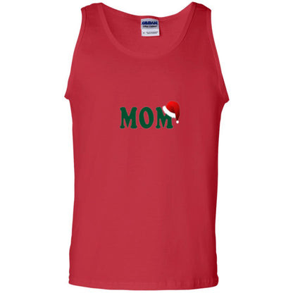 Christmas T-shirt Mom Santa Red