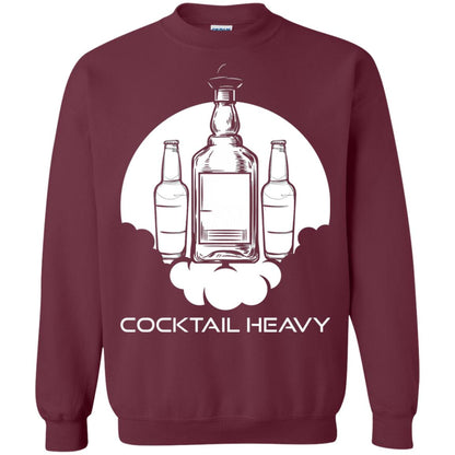 Cocktail Heavy T-shirt Maroon
