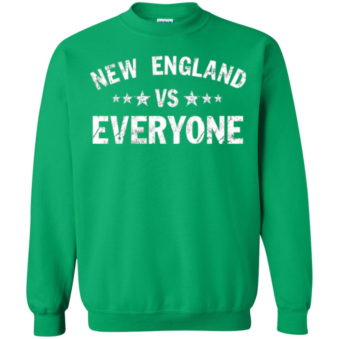New England Vs Everyone T- Shirt Irish Green