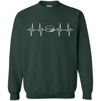 Heartbeat Puck Hockey T-Shirt Forest Green