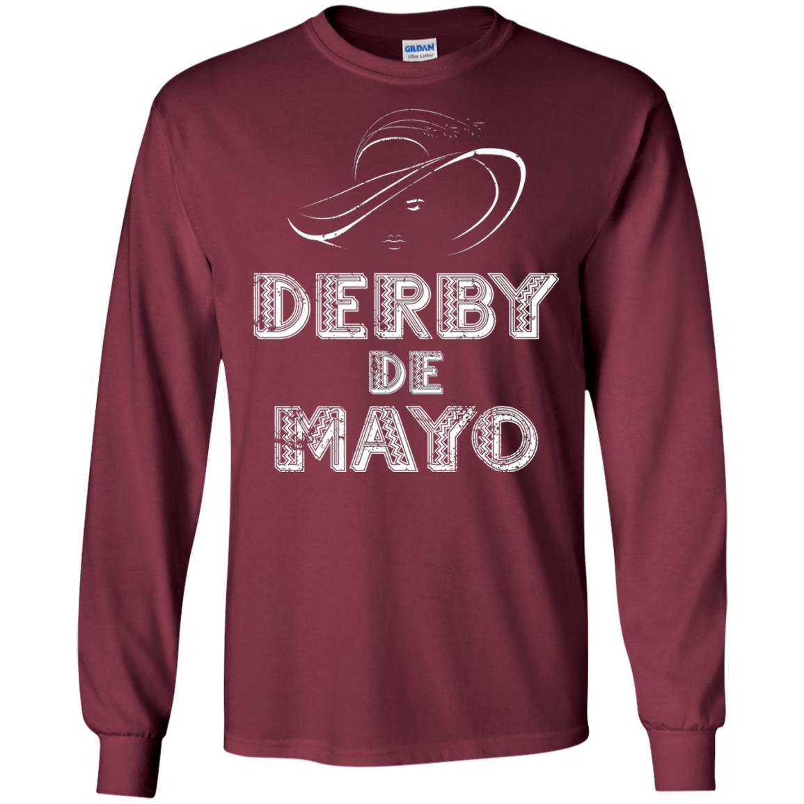 Derby De Mayo Womens Hat Derby Shirt Maroon