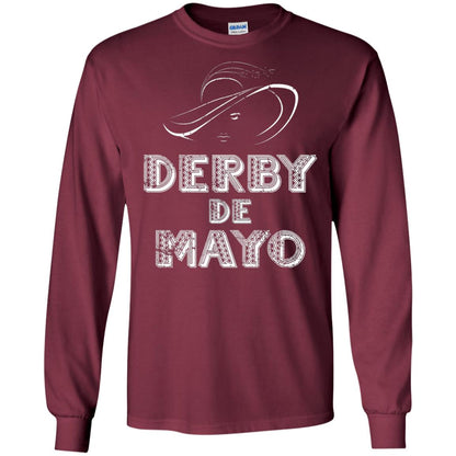 Derby De Mayo Womens Hat Derby Shirt Maroon