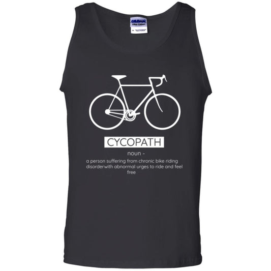 Biker T-shirt Cycopath Definition T-shirt Black