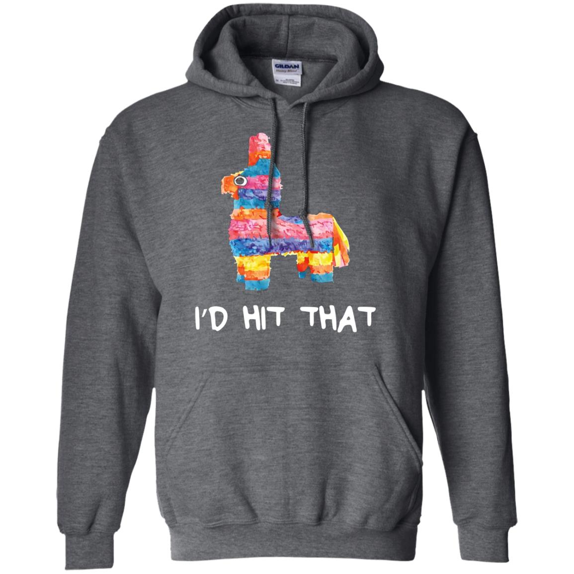 Cinco De Mayo Party Shirt Id Hit That Pinata Dark Heather