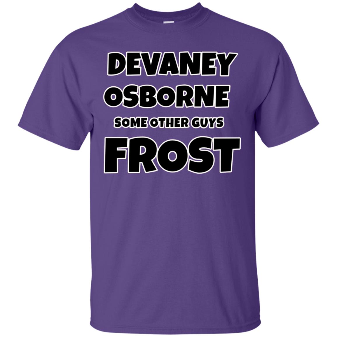 Devaney Osborne Some Other Guys Frost T-shirt Purple