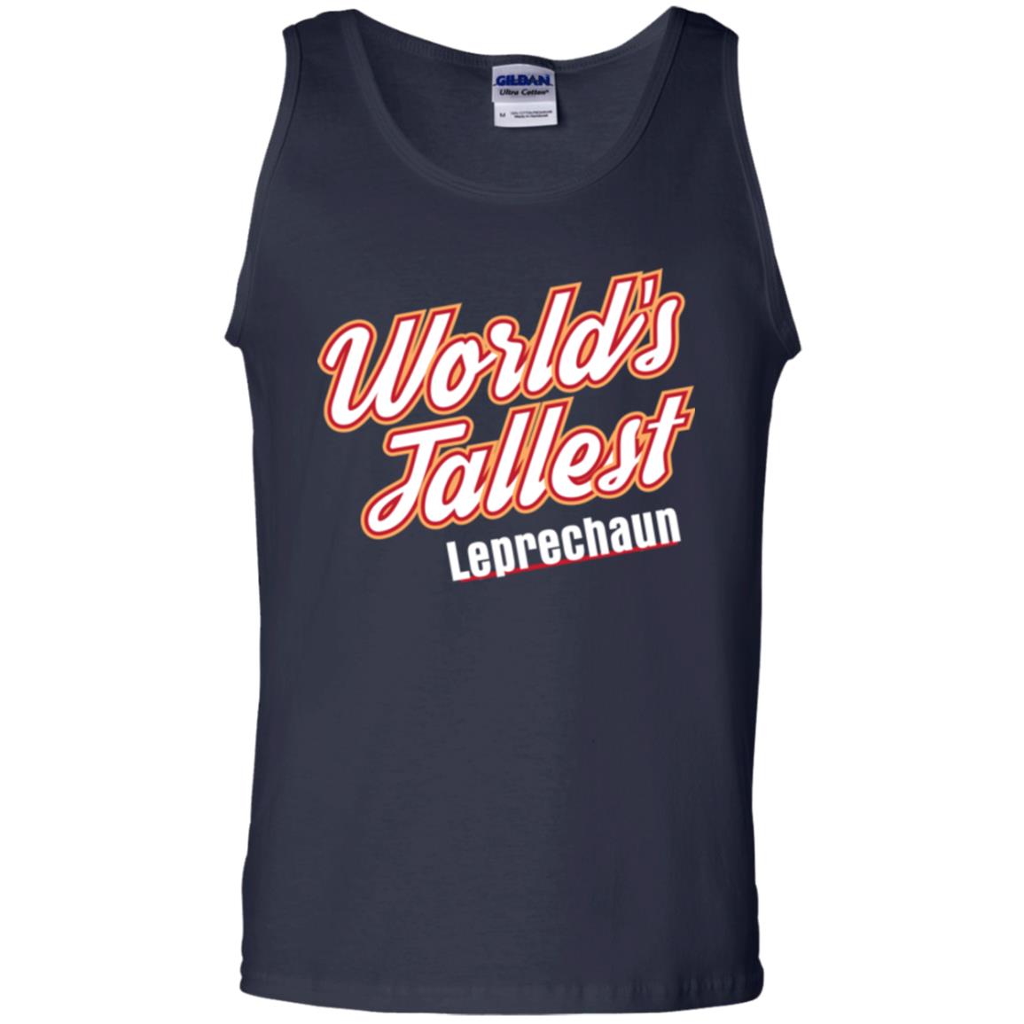 St. Patrick's Day T-shirt World's Tallest Leprechaun Navy