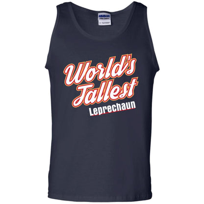 St. Patrick's Day T-shirt World's Tallest Leprechaun Navy