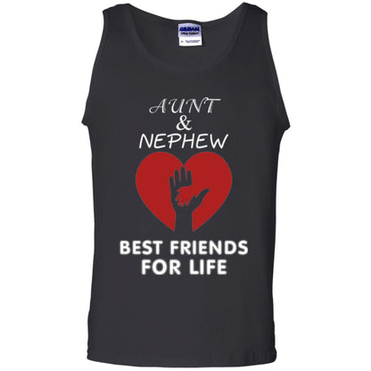 Family T-shirt Aunt And Nephew Best Friends For Life Black